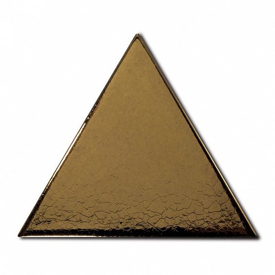 керамическая плитка equipe scale triangolo metallic 10,8x12,4 Золотой