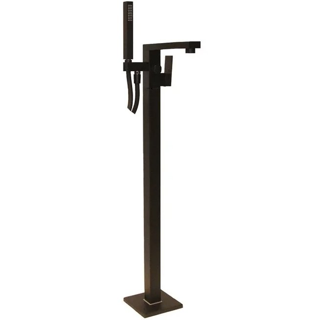 Смеситель для ванны Webert Pegaso PE851101560 черный