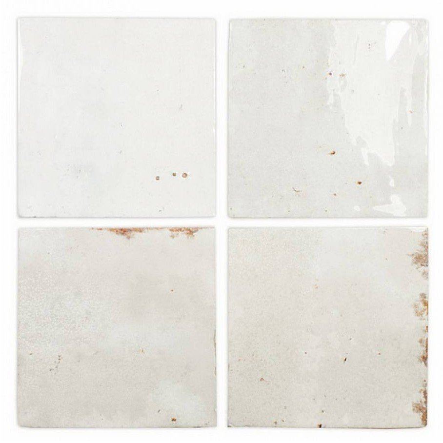 плитка enamel square white 12,5x12,5 см 