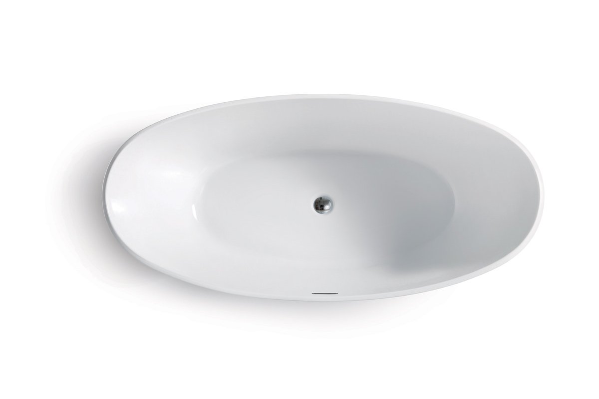 Акриловая ванна отдельностоящая VAGNERPLAST LORNA 167x80