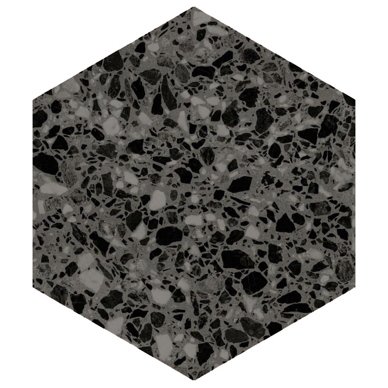 керамогранит terrazzo graphite  32x36,8 см 