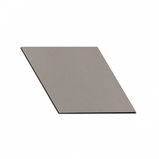 керамогранит equipe rhombus dark grey smooth mat 14x24 Серый