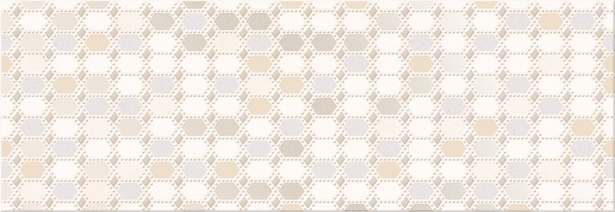 декор eletto malwia 700х242 milk geometria ректификат Бежевый