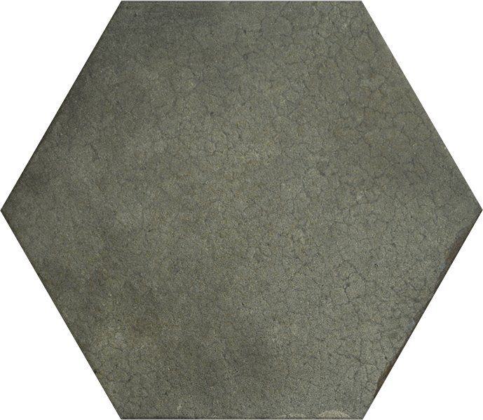 плитка керамическая напольная 24953 heritage hexágono jungle 17,5х20 см Серый