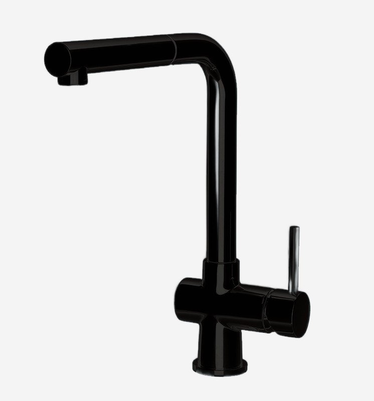 Смеситель для кухни Webert Lisbona LS940302560, Черный