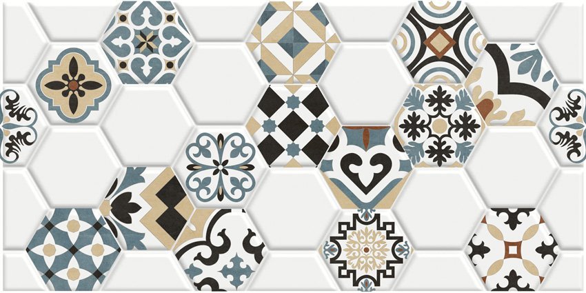 плитка настенная edelweiss pattern wt36edw55 300*600*9 