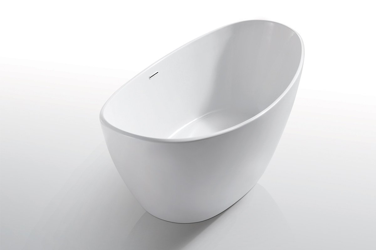 Акриловая ванна отдельностоящая VAGNERPLAST LORNA 167x80