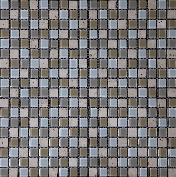 imagine mosaic gs4118 мозаика из смеси стекла,камня и металла 30х30х8 Многоцветный