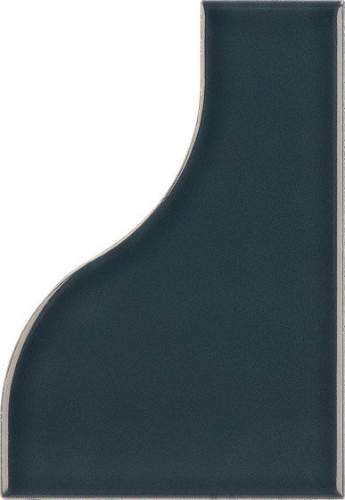 керамическая плитка 28852 curve ink blue 8,3x12 см 