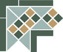угол керамический corner lisbon with 1 strip (tr.13, dots 18+03, strips 18) 21,5х21,5 см Голубой