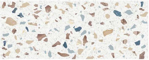 плитка настенная 20,1*50,5 colormix terazzo Cерый