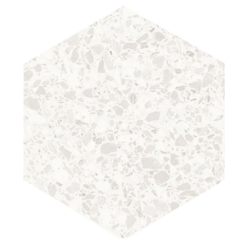 керамогранит terrazzo white 32x36,8 см 