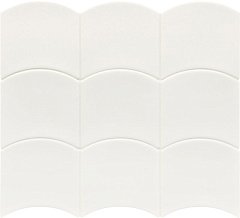 керамическая плитка для стен equipe wave white 12*12 Белый