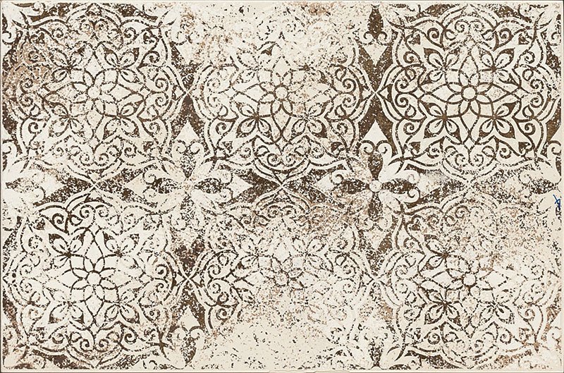 neutral lace sand dec.m0cu плитка 25x38 Коричневый