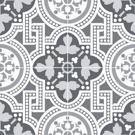 напольная плитка seaford grey (chic) 45x45 Cерый