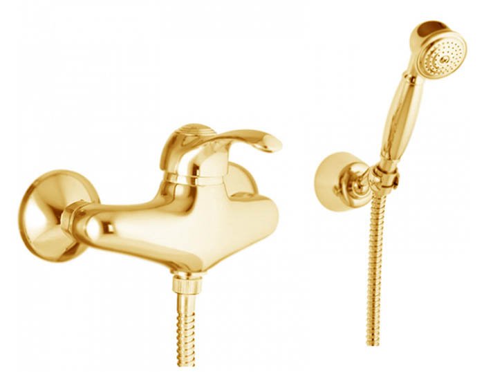 Смеситель для душа Webert Armony AU870101010 золото