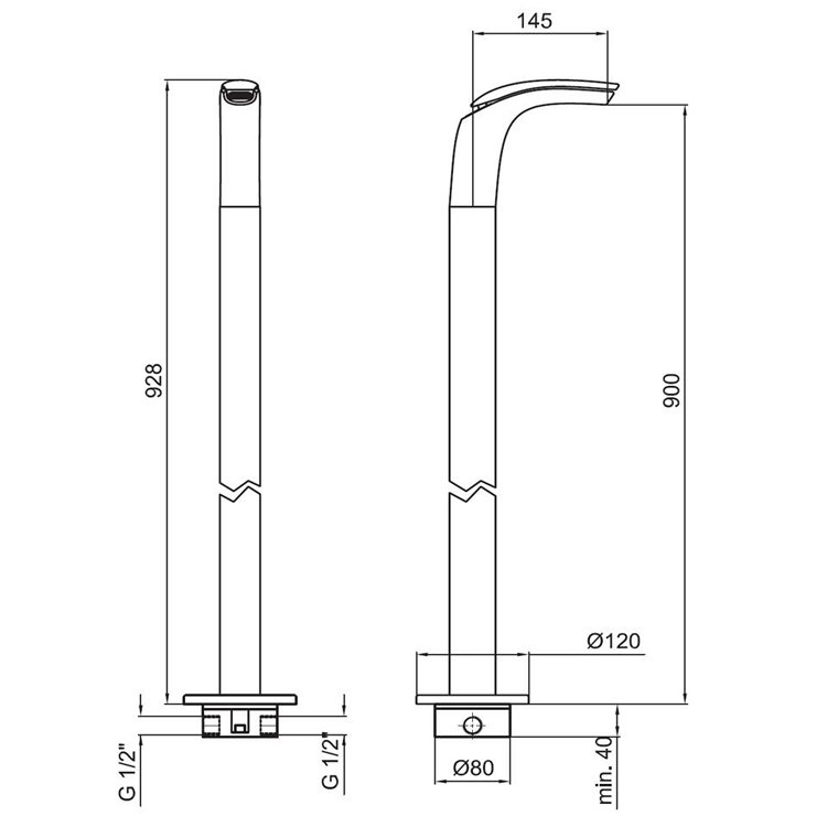 Смеситель для раковины Webert Aria AI832301844 белый