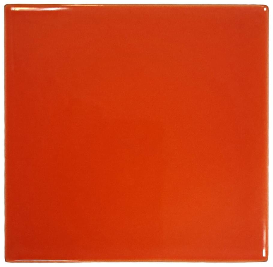 керамическая плитка modern ceramics mini tile red glossy 99x99x7 