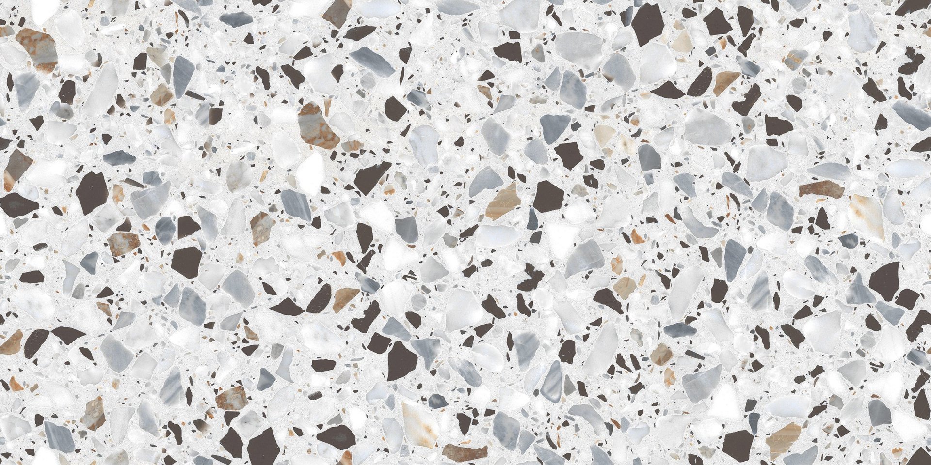 terrazzo white - ntt99606m 60*120 матовый Белый