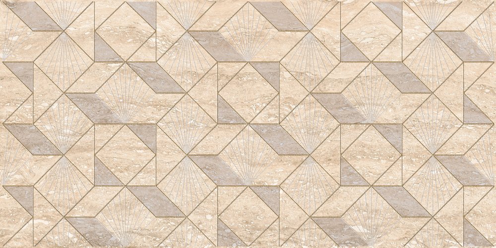 декор ascoli beige diamond Бежевый