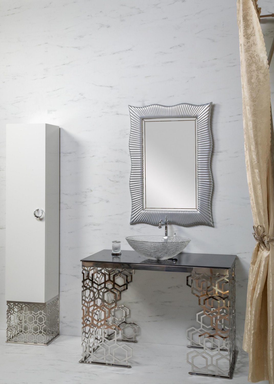 Консоль 110 см Armadi Art AURA 891-CR