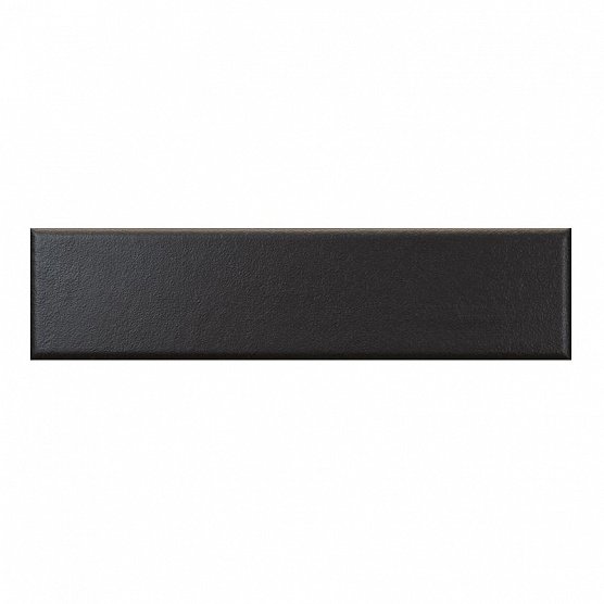керамическая плитка matelier volcanic black 7.5x30 Черный