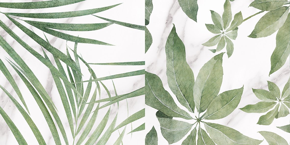 blanco плитка настенная белый микс 08-00-01- Белый Зеленый