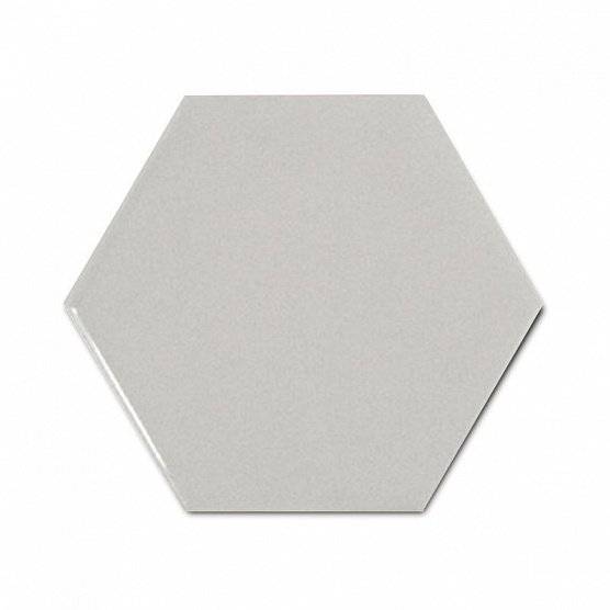 керамическая плитка equipe scale hexagon light grey 10,7x12,4 Серый