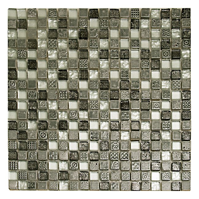 imagine mosaic hs0419 мозаика из керамики 30х30х8 Серый