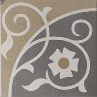 плитка керамическая напольная caprice loire 20x20 см Бежевый