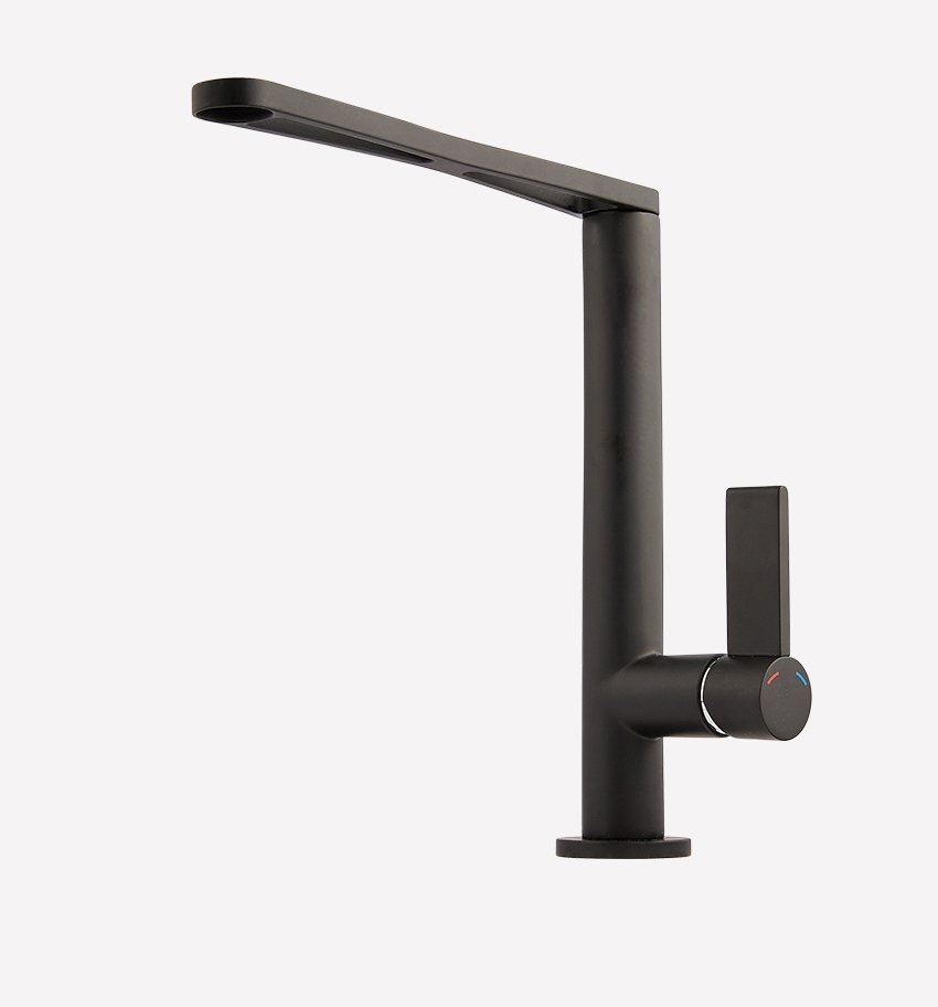 Смеситель для кухни Webert Essential EN920302560, Черный