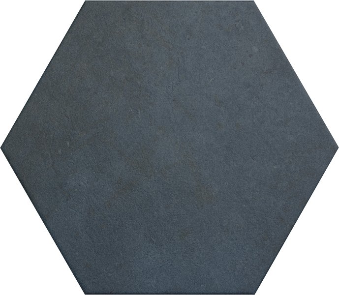 плитка керамическая напольная 24951 heritage hexágono indigo 17,5х20 см Синий