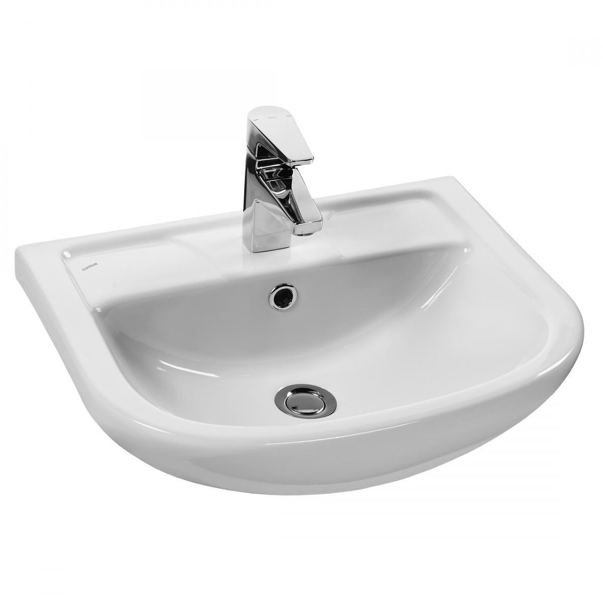 Раковина 50,3x42,8 см Santek Ладога 1WH110256 белый