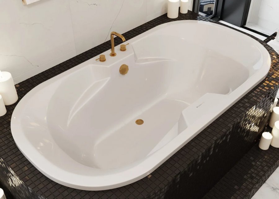 Акриловая ванна встраиваемая VAGNERPLAST GAIA 190x100