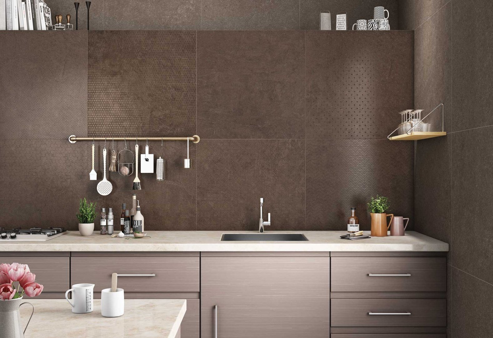 керамогранит eterna coffee carving 60*60 