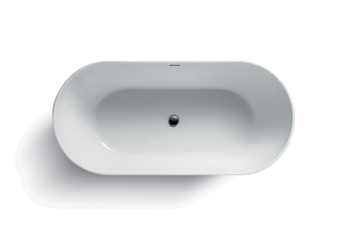 Акриловая ванна отдельностоящая VAGNERPLAST MARBELLA 180x80