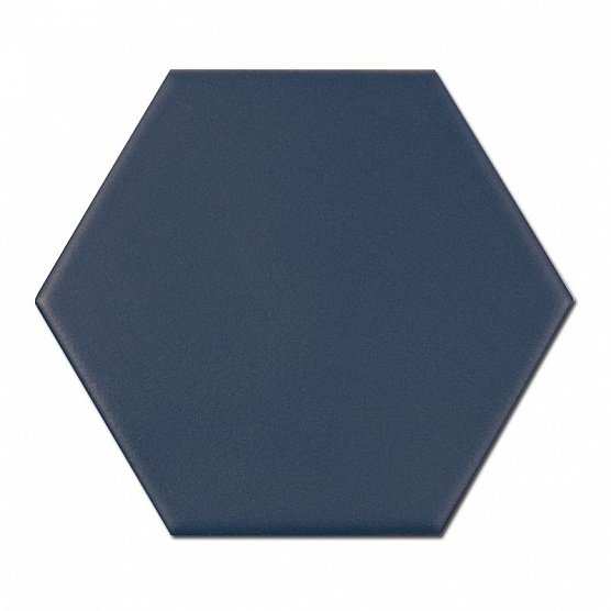 керамическая плитка kromatika naval blue 10.1x11.6 Синий