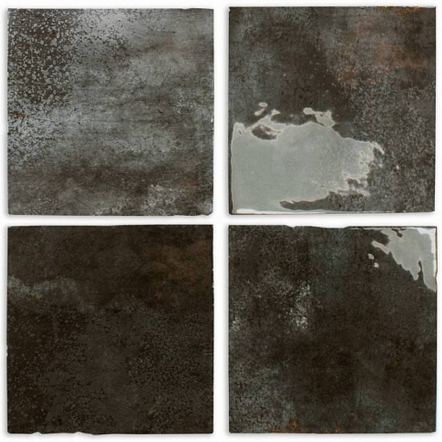 плитка enamel square charcoal 12,5x12,5 см 