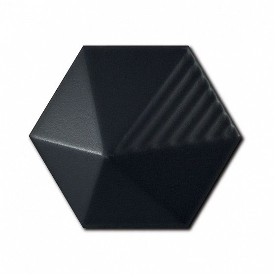 керамическая плитка equipe magical 3 umbrella black 10,8x12,4 Черный