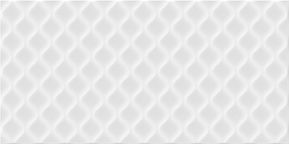 плитка cersanit deco белый рельеф 29,8x59,8 del052 Белый
