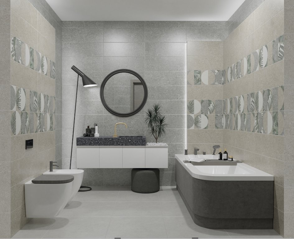плитка настенная r 24,2*70,0 lunario bianco  
