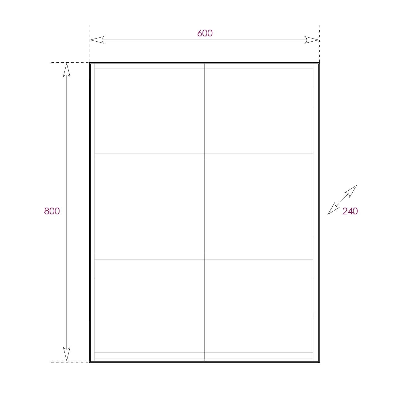 Шкаф Onika Маркус 60 подвесной, белый 306010