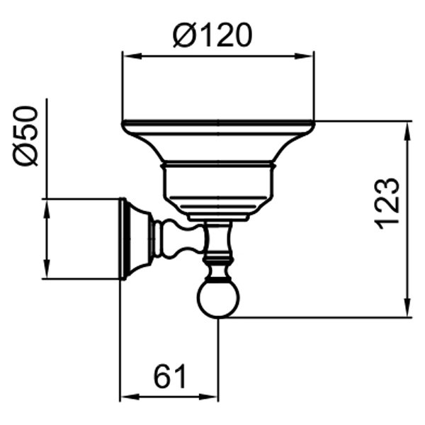Мыльница Webert Karenina KA500101010