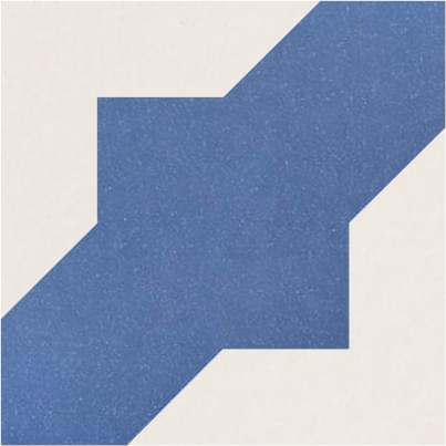 керамогранит bm cross blue mate 20x20 
