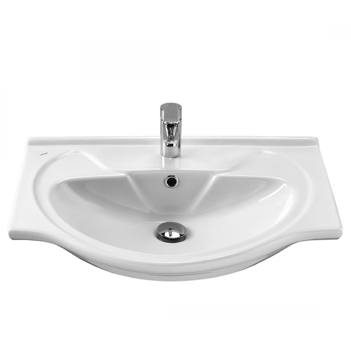 Раковина 60,5x47 см Santek Байкал 1WH109652 белый