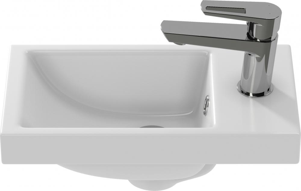 Раковина 40x22 см Cersanit Como UM-COM40/1 белый
