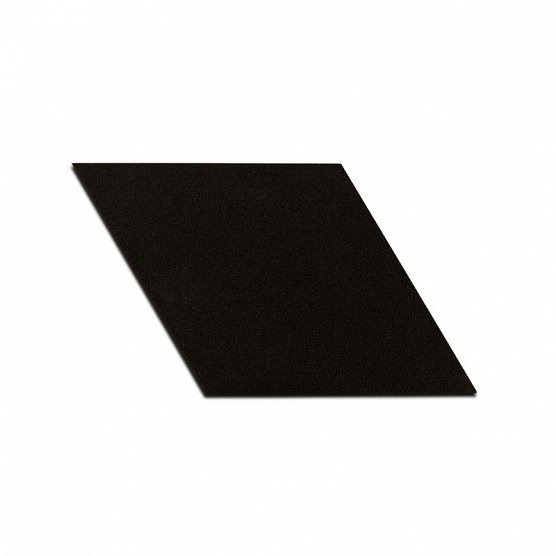 керамогранит equipe rhombus black smooth mat 14x24 Черный