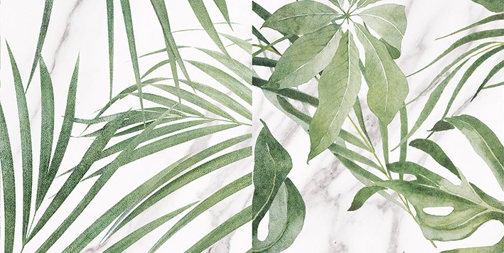 blanco плитка настенная белый микс 08-00-01- Белый Зеленый