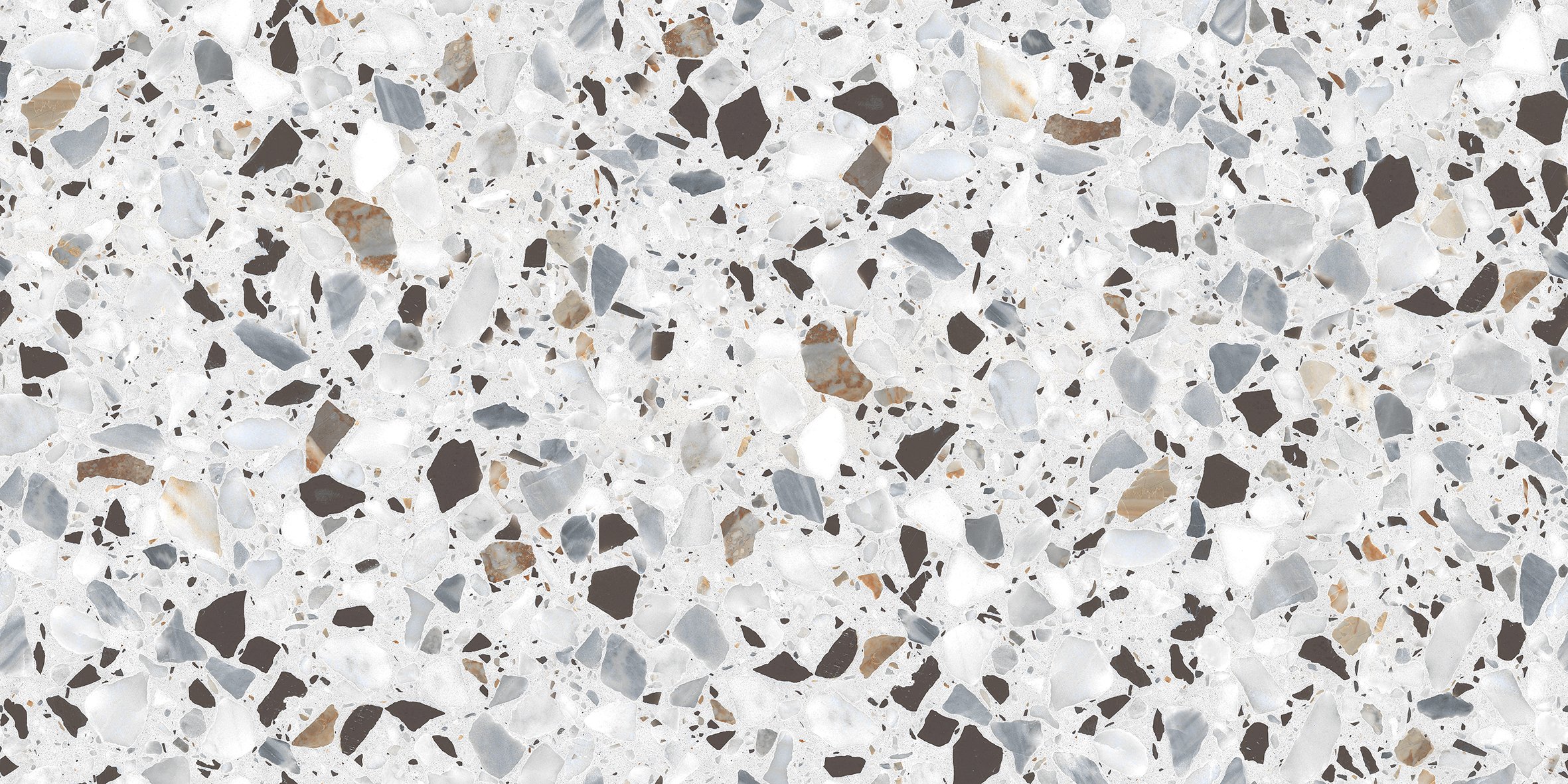 terrazzo white - ntt99606m 60*120 матовый Белый