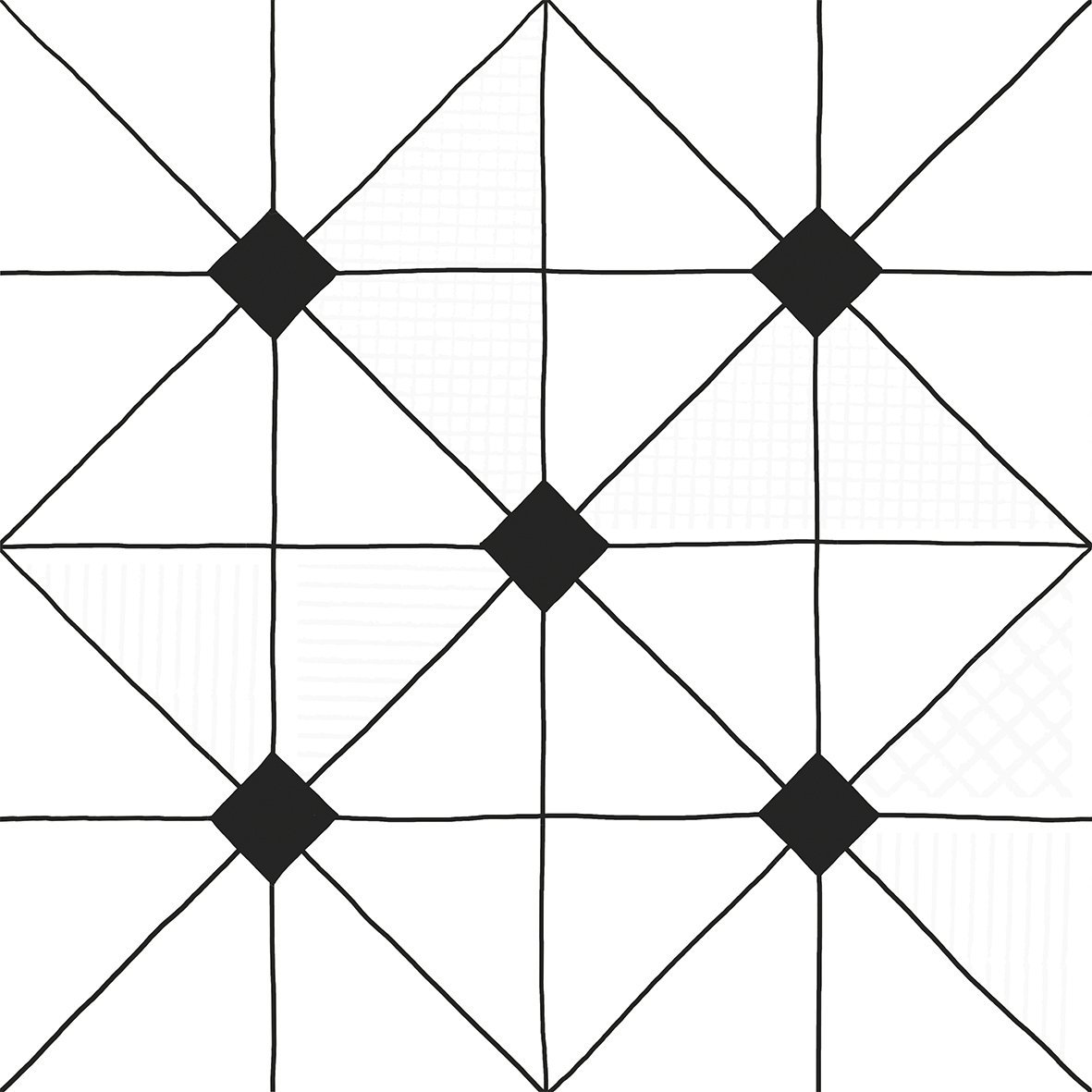 керамогранит декор домино 6032-0434 30х30 геометрия 